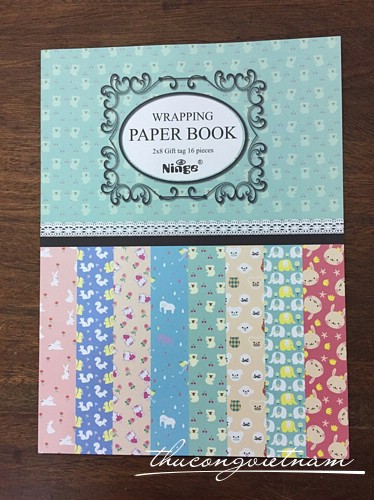 NJ-88-021 Sách scrapbook động vật